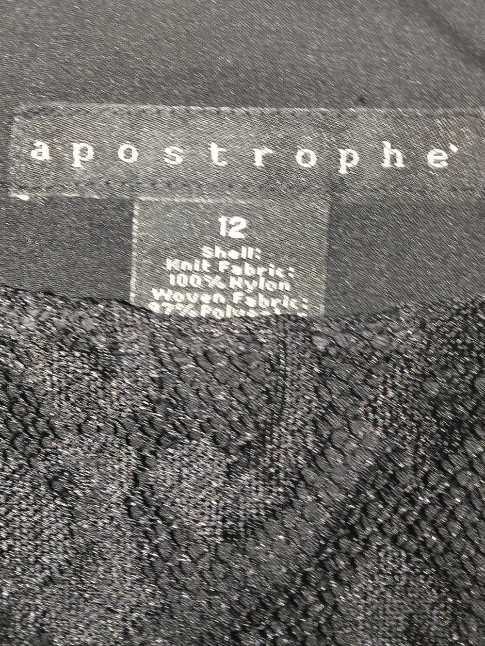 Worthington Black Lace Bodice Sleeveless Midi Dress - Picture 8 of 8